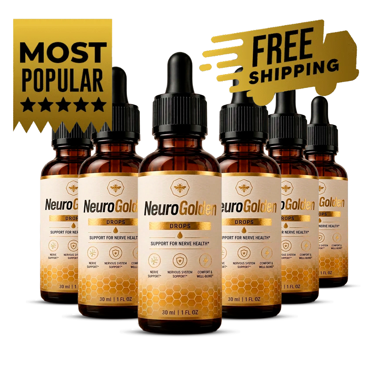 NeuroGolden six bottle pack